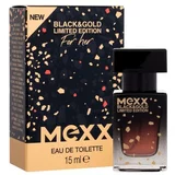 Mexx Black & Gold Limited Edition 15 ml toaletna voda za ženske