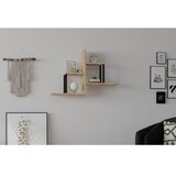 Hanah home diana - sapphire oak sapphire oak wall shelf | ePonuda.com