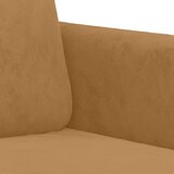  2-dijelni set sofa smeđi baršunasti | shoptok.hr