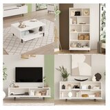 Hanah home set namještaja za dnevni boravak ON21-W, bijela | Eponuda.ba