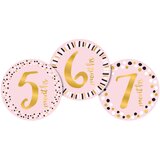 Pearhead Nalepnice Moja prva godina, 13 komada, Roze | Eponuda.com