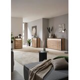 Voleo komoda, črna, hrast artisan | Shoptok.si