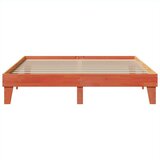 Okvir kreveta bez madraca voštano smeđi 200x200 cm od borovine | shoptok.hr