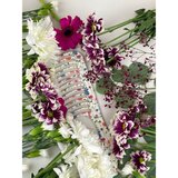 Denman Floral Fantasies D28 Wide Tooth Detangler Comb glavnik za lase 1 kos | Shoptok.si