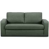 Bobochic Paris Zelena sklopiva sofa 160 cm Come –