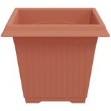  Kvadratna saksija za cvijeće 6 pcs Crvena cigla 38 x 38 x 30 cm | shoptok.hr