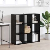 Police za knjige Crni hrast 102 x 32 x 102 cm - Crni hrast 102 x 32 x 102 cm | shoptok.hr