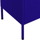 Ormarić za pohranu modri 80 x 35 x 101,5 cm čelični | shoptok.hr