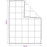  Set deka 2 kom. 155 x 200 cm Sve sezone Kapok vlakno Bež | shoptok.hr