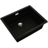  Kuhinjski umivalnik RADEA R10 50.40 Črn 56x55 cm, (5000512597) | Shoptok.si