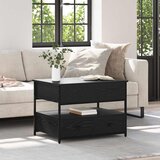 vidaXL Salonni stol Crni hrast 70x50x50cm Inženjerska drvena Cijene
