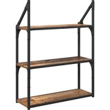  Polica na zidu Staro drvo 60 x 21 x 78,5 cm Konstruirano drvo | Shoptok.si