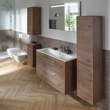 Geberit Selnova Square komplet ugradni umivaonik sa ormarićem, 60cm orah 501.238.00.1 | Eponuda.com