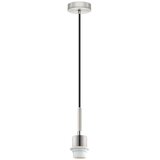 Brilagi LED luster na sajli NUBILA 1xE27/60W/230V prečnik 14 cm crna/krem | Eponuda.com