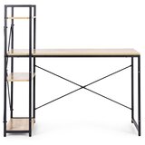 ModernHome uredski stol 120 × 60 cm s policom i 3 police – loft stil | shoptok.hr
