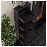 Hanah home Ormar za cipele 4 Piece Metal Anthracite | ePonuda.com