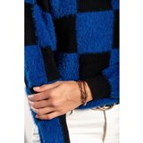 Fenzy Pulover S Karo Uzorkom Salanilla, Plavo-Crni | shoptok.hr
