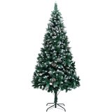  Umjetno božićno drvce sa šiškama i bijelim snijegom 210 cm | Eponuda.com