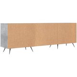 TV ormarić boja betona 150x30x50 cm od konstruiranog drva | shoptok.hr