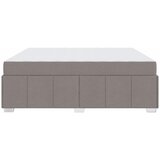  Krevetna konstrukcija Sivo-smeđa 180 x 200 cm tkanina | Eponuda.com