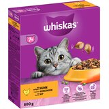 Whiskas 7+ Senior piščanec - Varčno pakiranje: 2 x 800 g | shoptok.hr