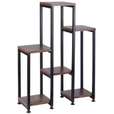 569817 - Metalni stalak za cveće na 5 nivoa - 6 polica 70 cm