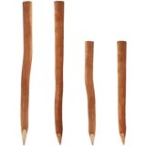 Aquagart 40 lesenih stebrov za ograjo 1,5m I Premer 6-9cm I Ograjni stebri iz lešnika I Ograjni stebri, (22073215) | Shoptok.si
