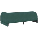  Kutni okvir kreveta Tamnozelena 80 cm x 200 cm Baršun | shoptok.hr