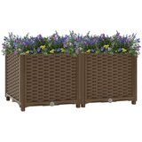  Povišena gredica 80 x 40 x 38 cm od polipropilena | shoptok.hr