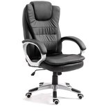  BMD1107BK ergonomska uredska direktorska stolica od umjetne kože – crna | shoptok.hr