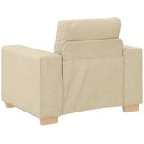 SOFA 3 pcs Krema 221 x 80 x 80 cm Platnasta tkanina | Eponuda.ba