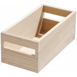 iDesign kutija za pohranu od drveta paulovnije Eco Handled, 12,7 x 25,4 cm