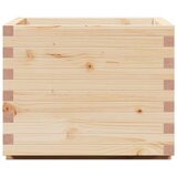  Vrtno cvetlično korito 60x60x49,5 cm trdna borovina | Shoptok.si