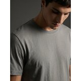 Sinsay Pamučna slim fit majica kratkih rukava | shoptok.hr
