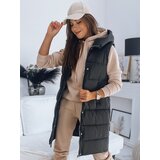 DStreet Kamizelka damska pikowana NOELIA czarna | shoptok.hr