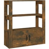  Komoda boja dimljenog hrasta 80x30x90 cm od konstruiranog drva | shoptok.hr