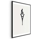  Plakat - Torch Shaped Like the Eiffel Tower 60x90 Crni okvir s margom | shoptok.hr