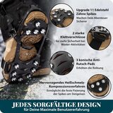 HIKENTURE dereze za pohodne čevlje z 11 zobmi iz nerjavečega jekla - M | Shoptok.si