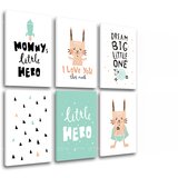  Slike na platnu ZA OTROKE XOBKID028E6 (moderne slike) | Shoptok.si