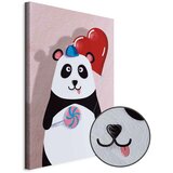  Slika - Panda with a Balloon (1 Part) Vertical 20x30 Premium Print | shoptok.hr