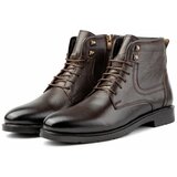 Ducavelli Rico Men's Boots From Genuine Leather With Lace-Up Rubber Sole, Lace-Up Boots. Cene'.'