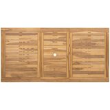  Vrtni set za objed 9 pcs Smeđa Čvrsto teak drvo | Eponuda.com