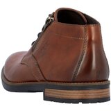 Rieker Gležnarji z vezalkami rjava | Shoptok.si