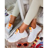 Resti White and orange women's sports shoes Baym - Footwear | Shoptok.si