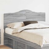 vidaXL uzglavlje s uzglavljem siva sonoma 140 cm konstruirano drvo | shoptok.hr