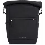 Tommy Hilfiger Nahrbtnik Th Signature Rolltop Backpack AM0AM12221 Black BDS