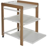 Qu-ax stol za previjanje comfort white naturel | shoptok.hr