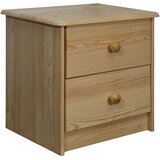 vidaXL Nočna omarica 43x34x40 cm trdna borovina Cene