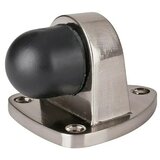 x Zaustavljalec vrat (D x Š x V: 50 x 50 x 30 mm, način pritrditve: z vijaki, srebrna/črna barva) | Shoptok.si