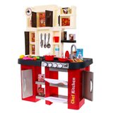  Dječja kuhinja za igru s mini hladnjakom - crvena | shoptok.hr